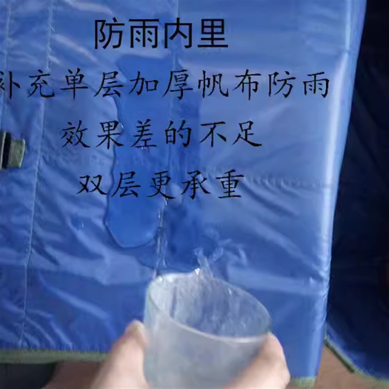 双层防雨邮包快递包送货包摩托车挎包报兜电动车尾包驮包