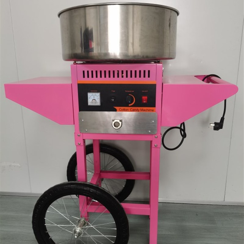 小型商用台式棉花糖机电动全自动花式新款不锈钢棉花糖机器摆摊用