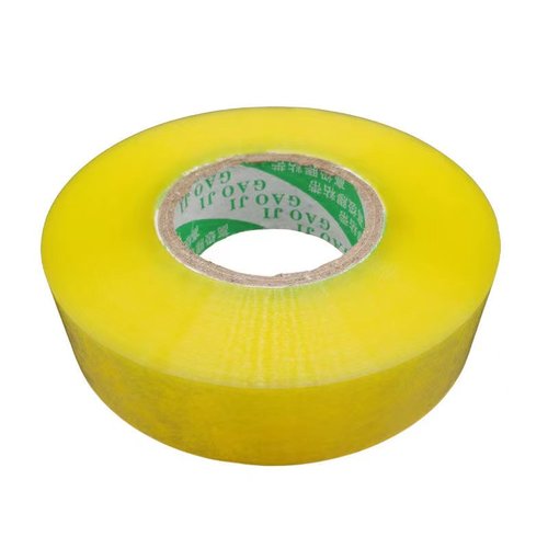 胶带透明快递打包封箱胶带包装胶纸加宽加厚大卷米黄高粘度4.5宽