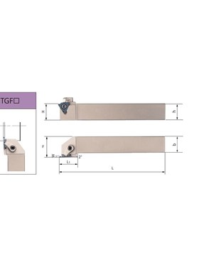 弹簧钢镀镍白色高强度刀杆CTGF,CTGFS