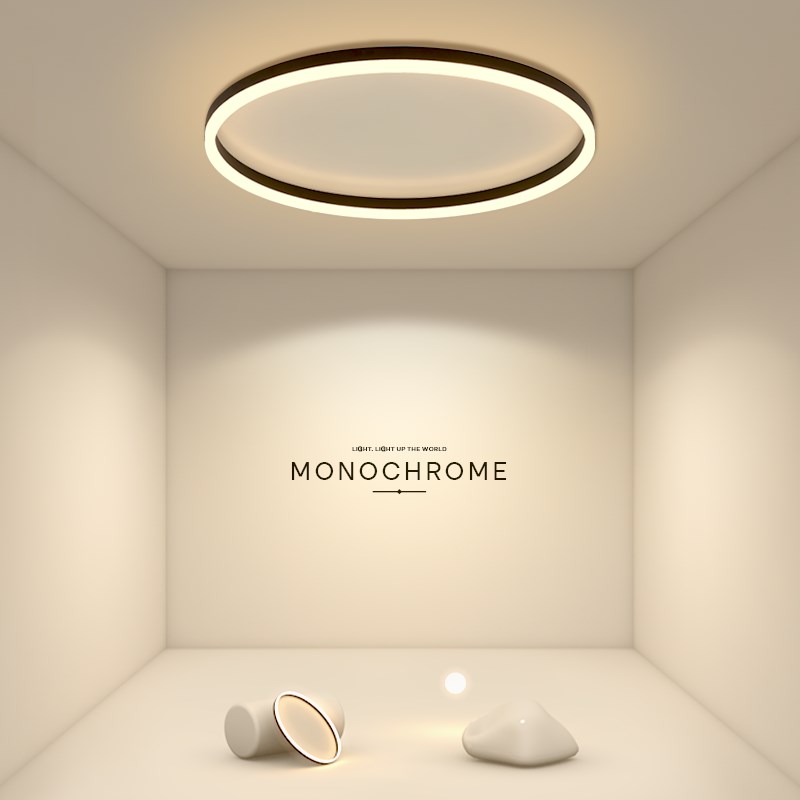大气主卧室灯led吸顶灯现代简约圆形客厅灯房间创意2025新款灯具