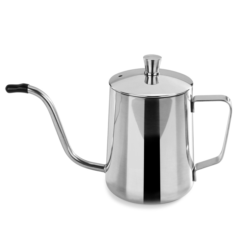 手冲咖啡壶家用挂耳细口壶不锈钢细嘴咖啡器具煮长嘴壶588ml大号