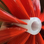 厂家自动叠杯机滚筒毛刷