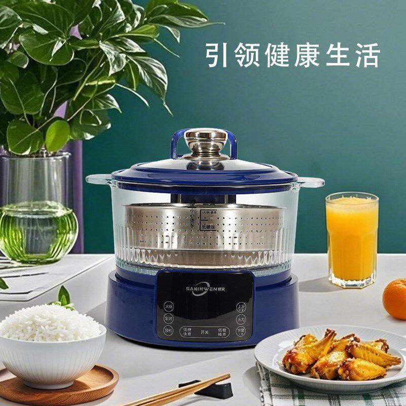 升降式多功能家用智能低糖电饭煲全自动电饭煲米汤分离Y电饭锅米