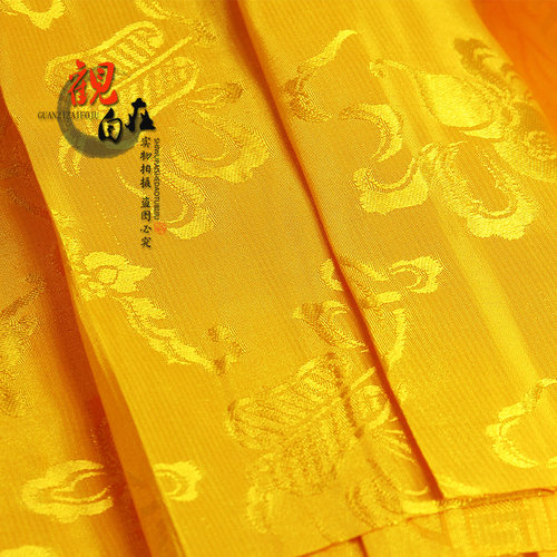 尼泊尔进口藏式帷幔居家装饰布料墙E围挂帘桌围黄色普玛包邮 5米