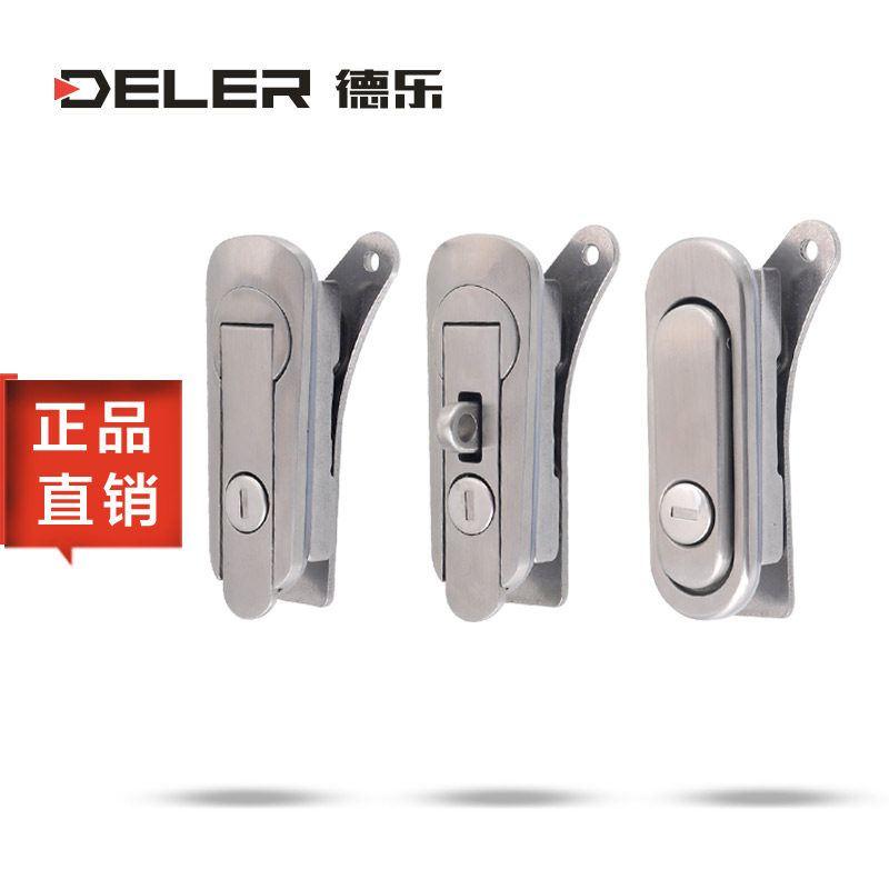 不锈钢新ABe403-1平面锁 不锈钢AB303平面锁锂电设备自动化柜门锁