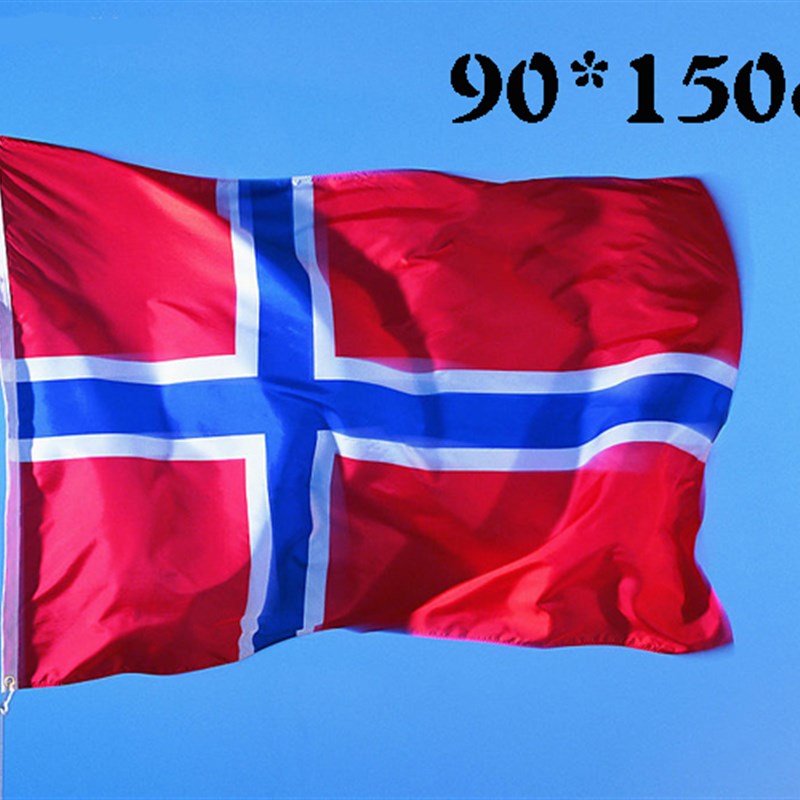 现货包邮90*150cm 3*5ft 挪威国旗 Norway Flag