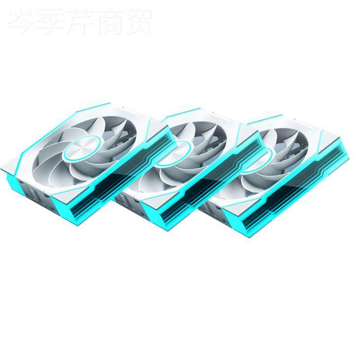 骨伽星SLF链VW2海3B景房机箱积木风扇ARG5v针主板神光同步PM温控