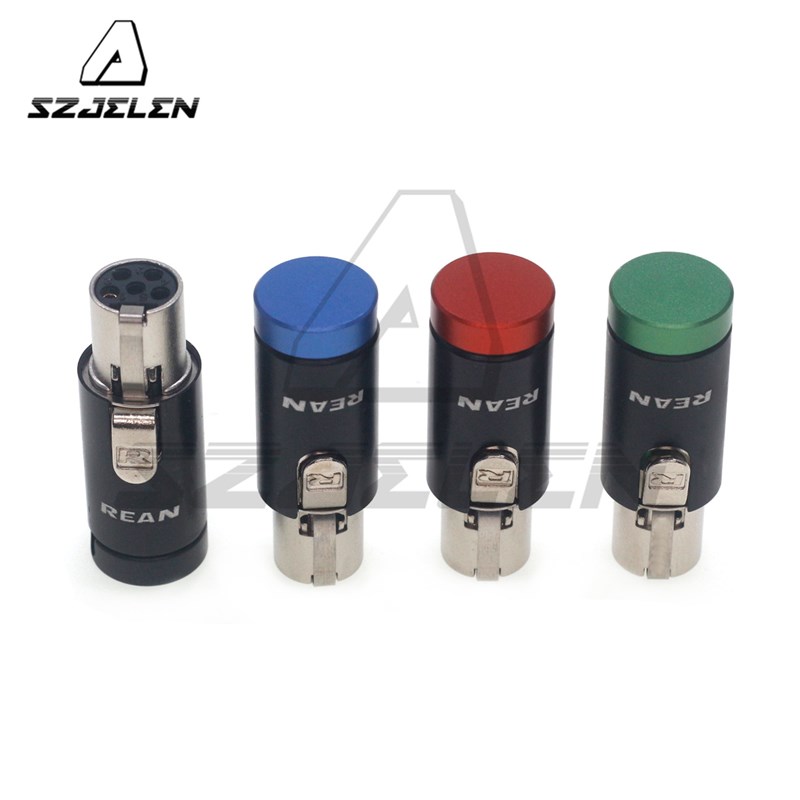 miniXLR5孔  TA5F迷你短卡农5针母音频插头 莱克录音机