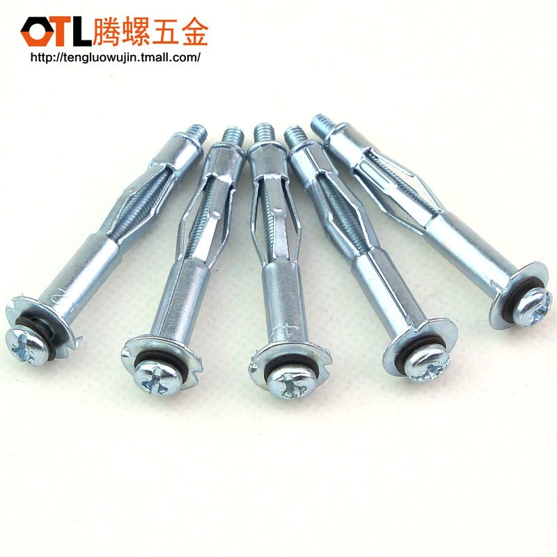 中空壁虎 石膏天花板 膨胀螺丝螺栓空心幕墙套管飞机膨胀M4M5M6M8