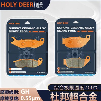 杜邦适用新大洲战鹰CBF190X CBF190TR CBF190R国四前后刹车片/皮