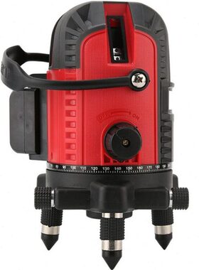 UNI-T优利德精度绿光室外强光标线投线仪激光水平尺2线LM520H