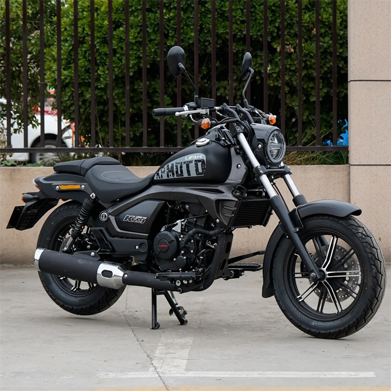 新款国四电喷水冷力帆K19太子车美式铃木悦酷GZ150复古巡航摩托车