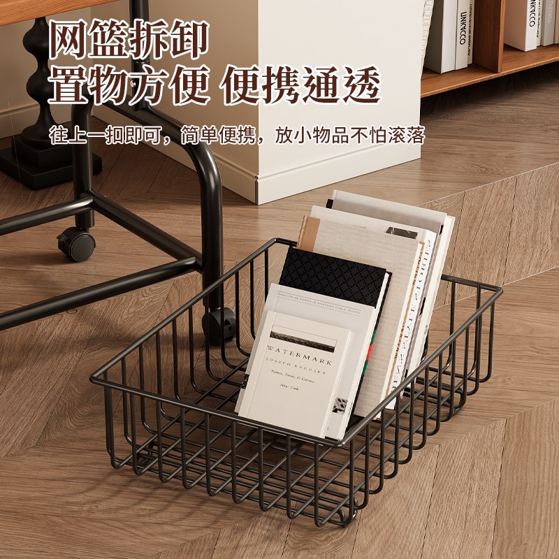 可移动小推车沙发边几床边置物架高茶几桌子客厅零食出租屋床头柜