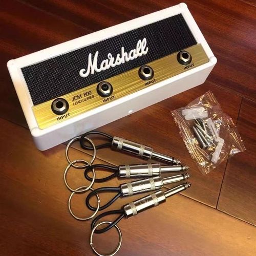 JCM800马歇尔音箱钥匙扣音箱款推荐免打孔插座挂壁式摆件收纳底座