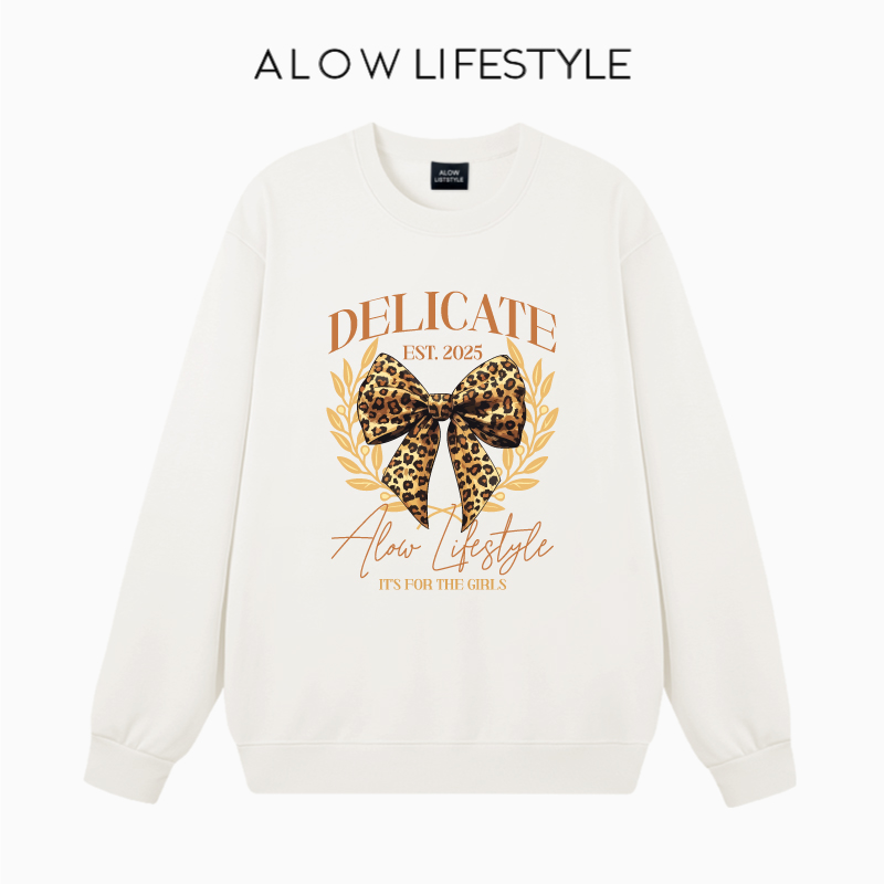 【正品】ALOW LIFESTYLE生活系列 2025秋冬爆款圆领时尚卫衣外套