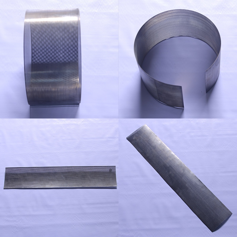 宽23粉碎机筛网超细配件 打粉机家用小型罗底片子 粉粹机饲料220v