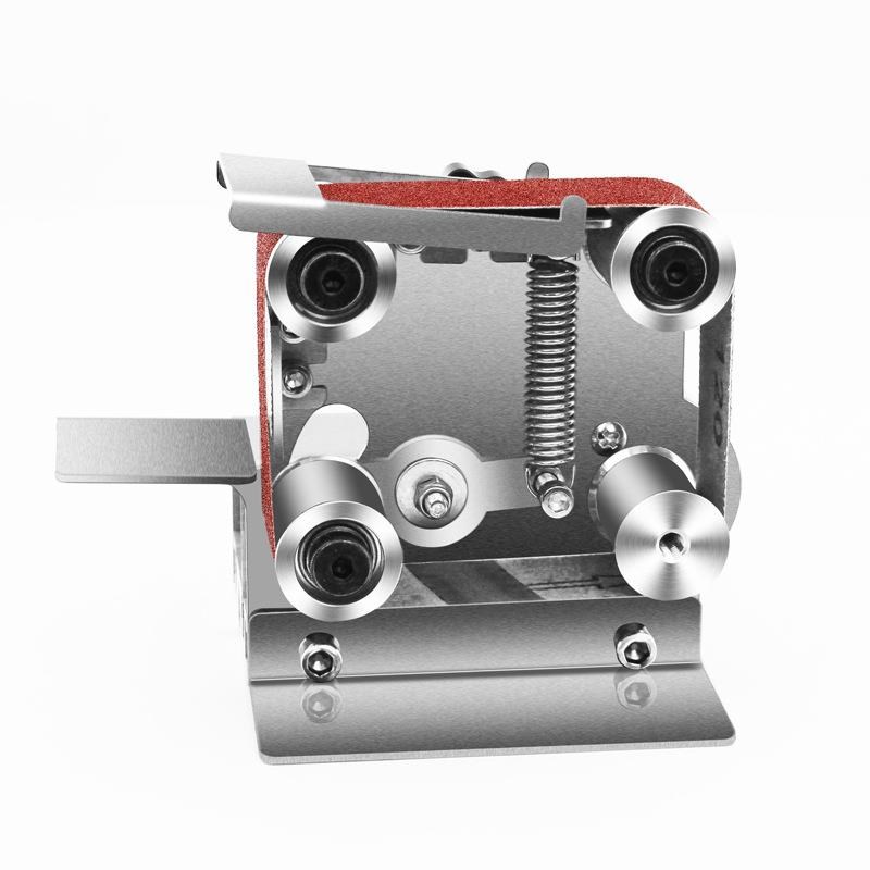 小型迷你电动砂带机DIY台式打磨机抛光机磨刀机磨刀器开刃机