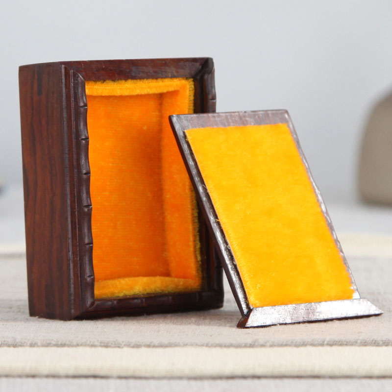 红酸枝雕花小珍藏盒红木盒首饰盒实木质收藏盒收纳印章仿古珠宝盒