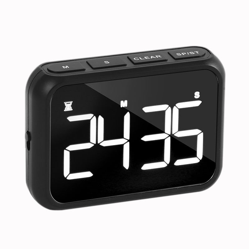 充电大屏幕电子计时器自律学习定时磁吸厨房烘焙提醒器