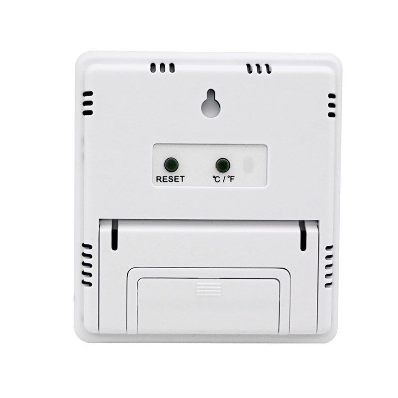 世纪怡丰S-WS06A电子数显温湿度计室内室外双温带时间闹钟日历