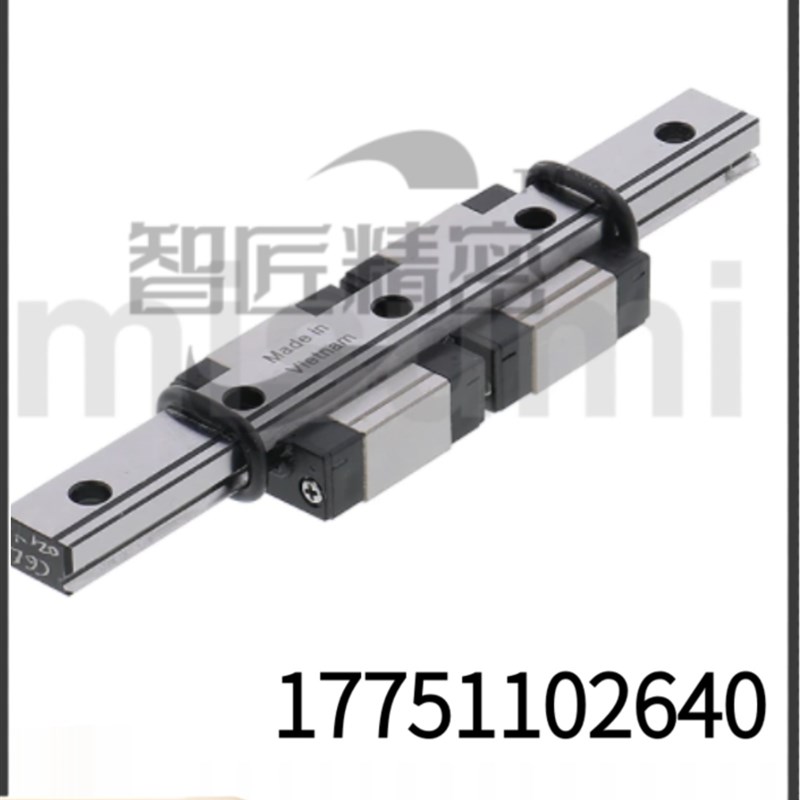 直线导轨IAS01/03/05/06-H24/H28/H33/H42低组装滑块重载型轻预压