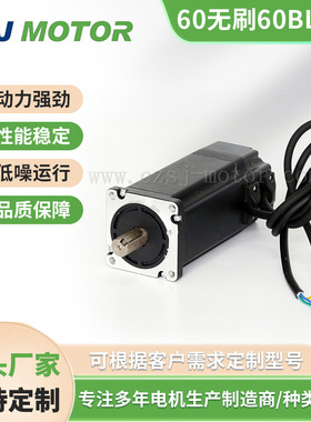 S60BL141直流无刷电机24V48V310V400W1.28Nm3000转大功率厂家现货