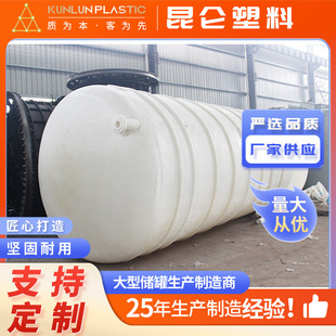 加厚塑料水塔储水罐30吨滚塑水箱20吨牛筋蓄水桶工农业用按期交付