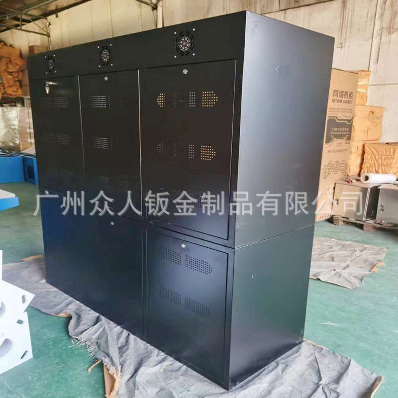 厂家 监控电视墙控制台指挥中心屏幕柜显示器机柜拼装安防设备