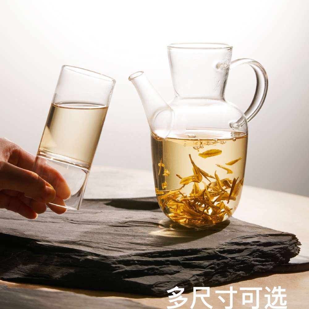 teastone水经注玻璃茶壶耐高温泡茶壶高硼硅玻璃水壶玻璃壶泡茶壶