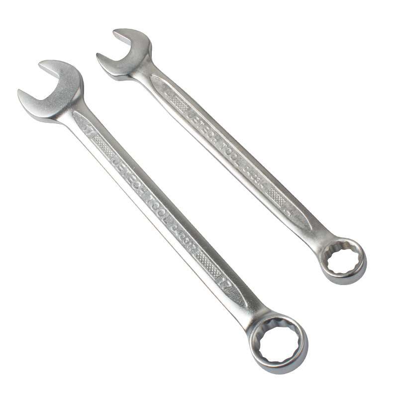 捷科COM-S6A梅开两用扳手梅花开口扳手组6件套铬钒钢镀铬8-17mm