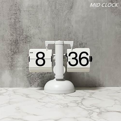 创意自动翻页钟、覆古客厅装饰表钟、现代简约机械钟、欧式个性化