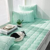 轻奢小兔毛窗台垫加厚防滑飘窗垫四季 通用日式 卧室榻榻米垫子定做