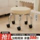 静音万向轮小凳子30cm高款 可旋转矮凳小椅子板凳圆凳滑轮凳子结实