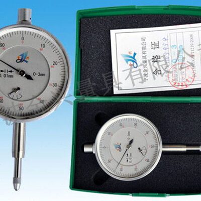 宁波金兴百分表0-3/5/10/20/30精度0.01mm直径42小表60内径量表