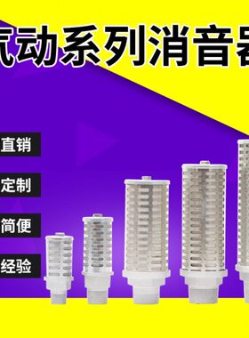 SNC替代款AN500-06AN600-10AN700-12AN800-14AN900-20消声器气动