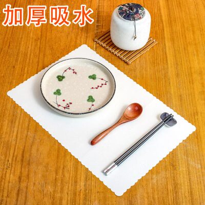 日式一次性餐垫纸家用餐桌垫纸防油防水和风垫餐纸加厚日料店纸垫