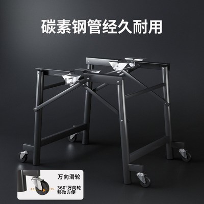 折叠桌餐桌出租房家用大圆桌小户型吃饭桌子可移动伸缩家用10人