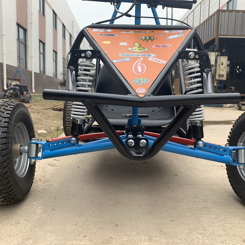 自制四轮摩托车卡丁车配件车把转向后桥车架动力系统全套车架总成