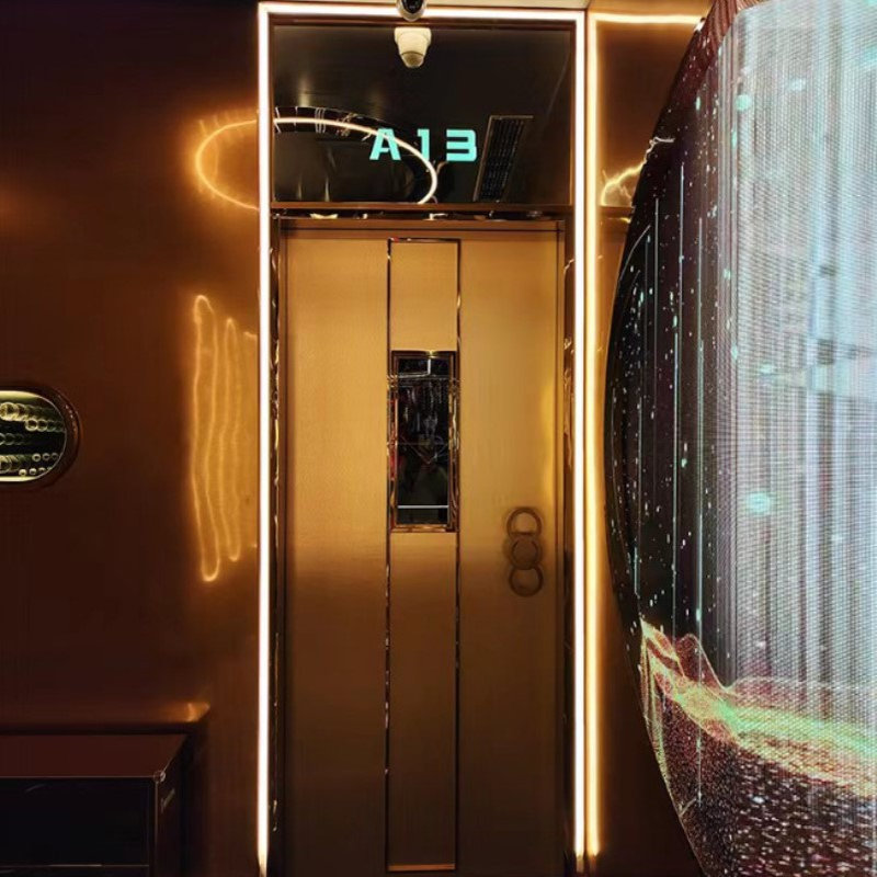 厂家KTV防火门隔音门包房门发光酒吧专用不锈钢门歌厅包厢网红门