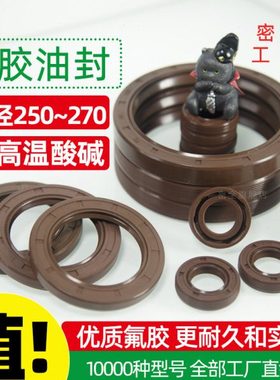 TC氟胶骨架油封TG 250*260*270*280*290*300*310*15*16*18*20高温