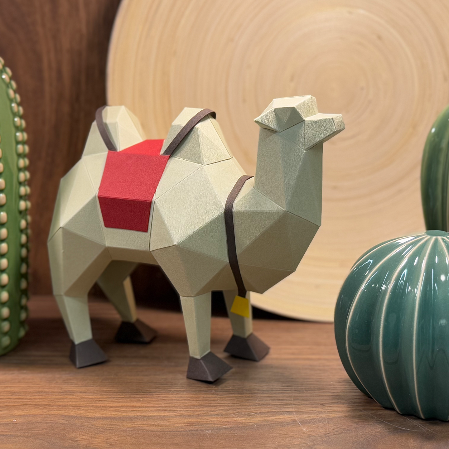 纸米星球骆驼折纸艺术摆件DIY纪念马可波罗诞辰770周年限定版