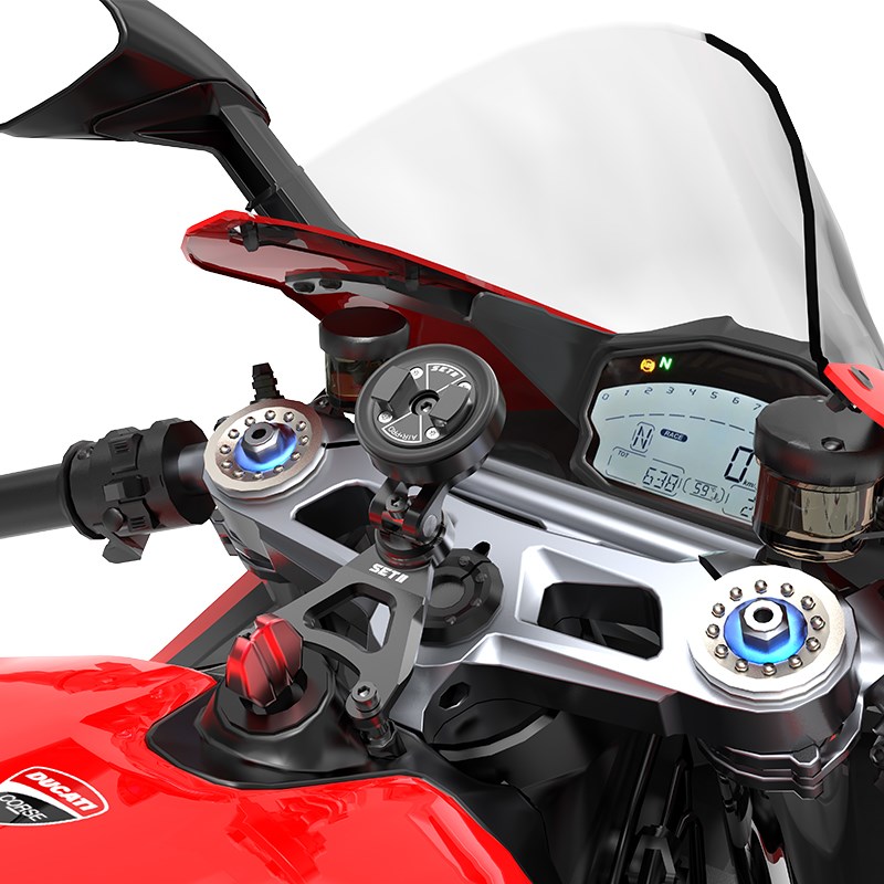 II导航支架杜款V2V4铝合金快拆防震手机支架P款