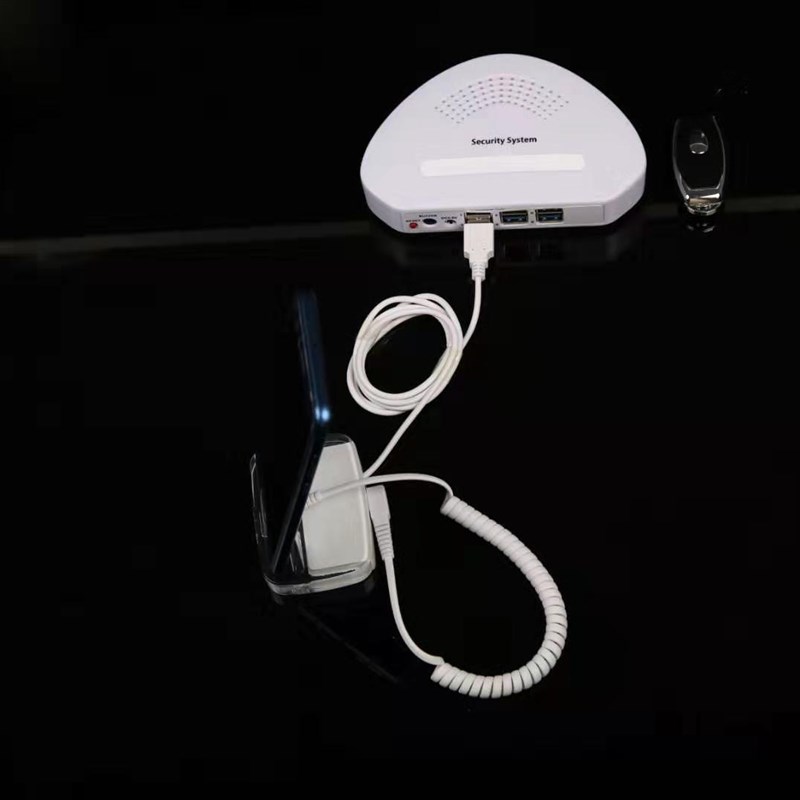 3.5桌面手机防盗器一拖六八十平板报警器iPad展示架支架底座