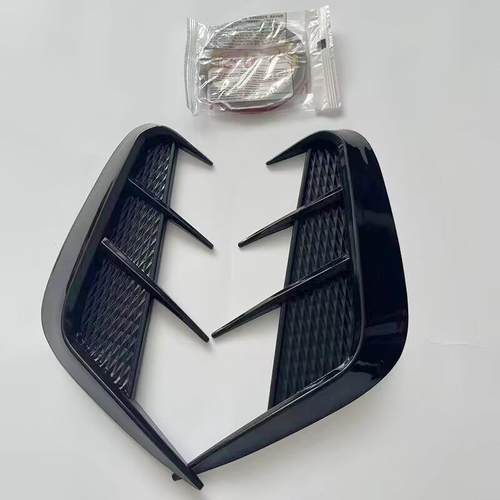 汽车通用翼子板装饰车贴外观运动款叶子板侧标外部装饰碳纤维软胶