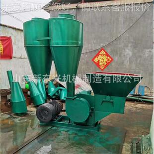 干进TUF湿秸秆牧草草机自动料粉碎机粗碎细可调养殖饲料粉 碎机