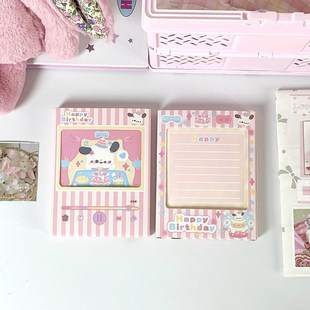 七夕节ins商务留声机生日礼物创D意可爱贺卡立体贺卡蛋糕祝福卡