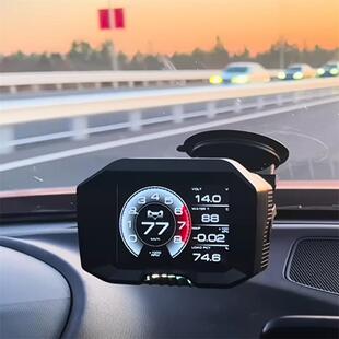 魔术师MAGICIAN液晶仪表汽车通用OBD表转速涡轮表水温表新F9仪表