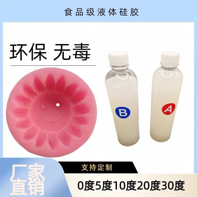 捏捏乐硅胶DIY手工模具食品级材质超柔软矽胶慢回弹A B1.1泥感Q