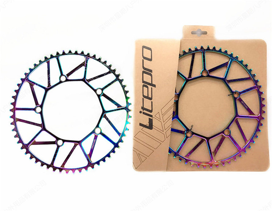 Litepro轻量化lp50/52/54/56/58T正负齿盘片130BCD P8 SRA683 JP8